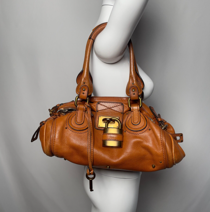 Used CHLOÉ 2006 orange paddington