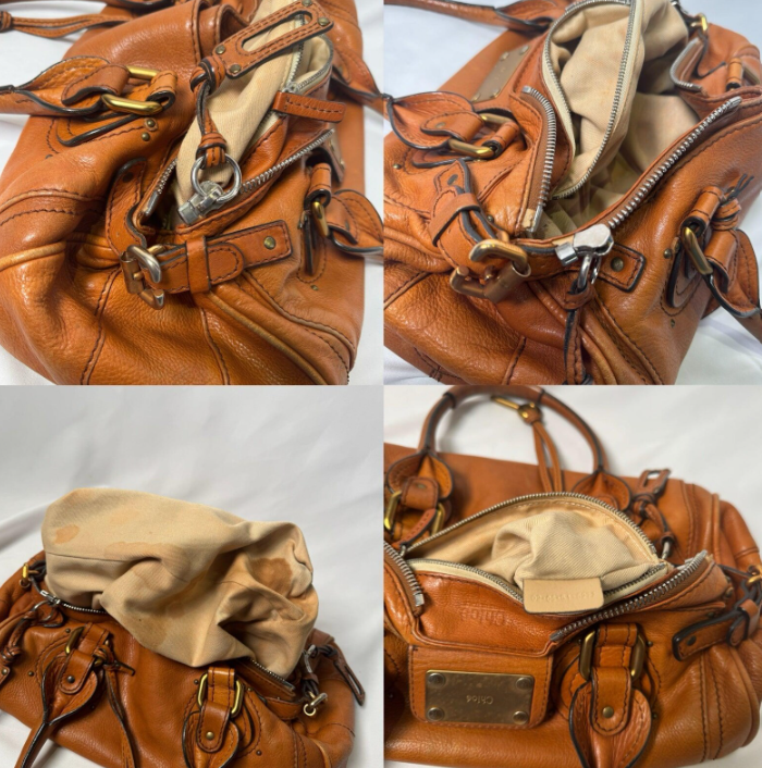 Used CHLOÉ 2006 orange paddington