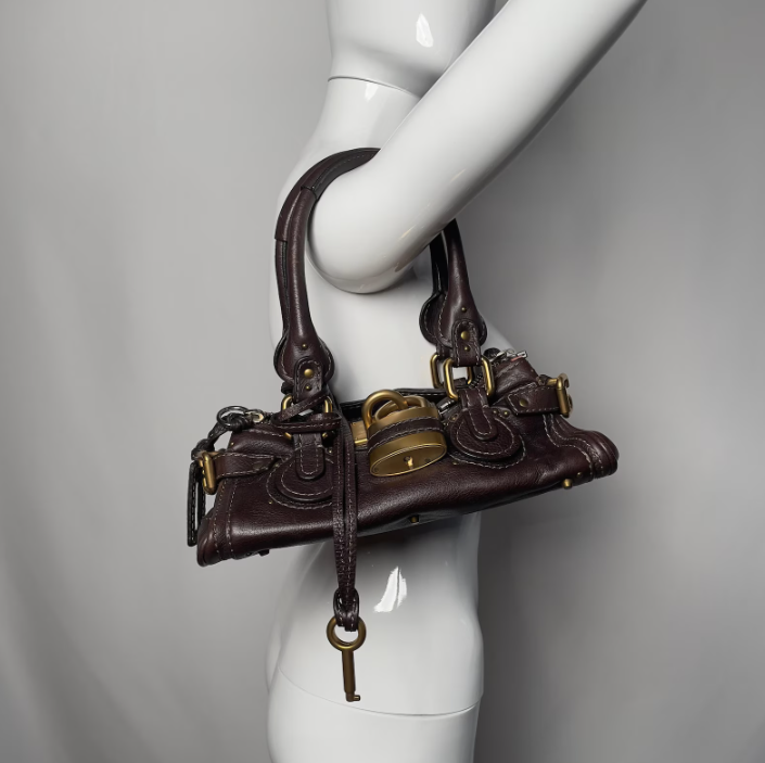 Used CHLOÉ 2007 brown mini paddington
