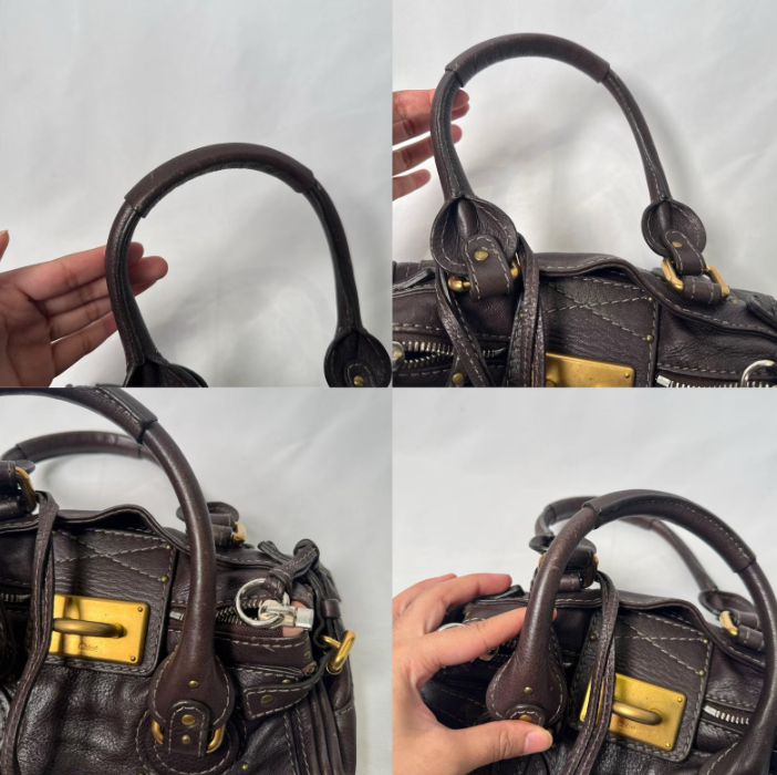 Used CHLOÉ 2007 brown mini paddington