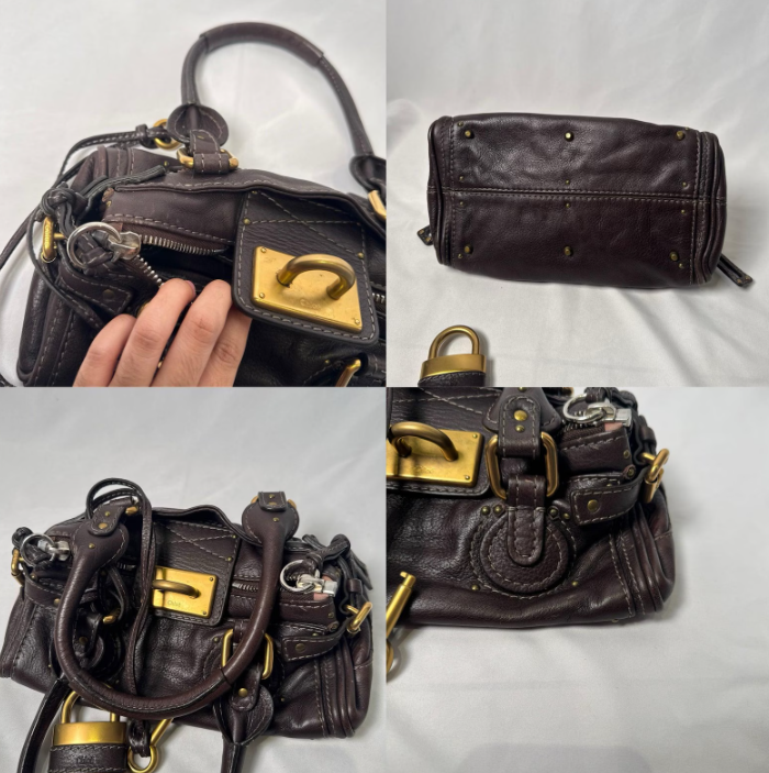 Used CHLOÉ 2007 brown mini paddington