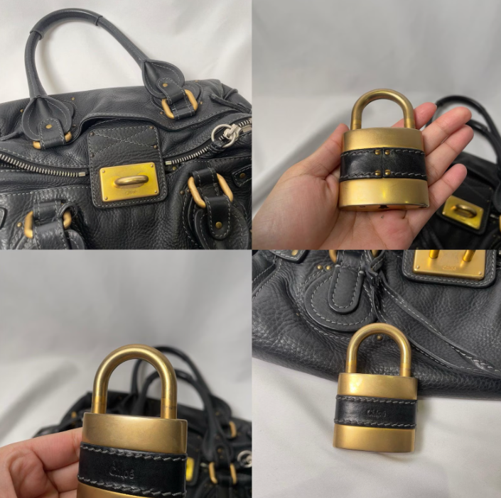 Used CHLOÉ 2009 paddington in black
