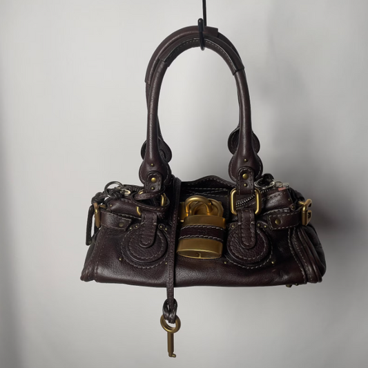 Used CHLOÉ 2007 brown mini paddington