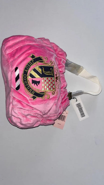 Vintage Juicy Couture Y2K Pink Velour Bag
